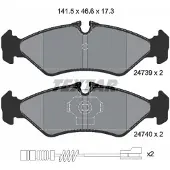 Textar Remblokset 2473901, achter