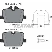 Textar 2143301 Remblokken