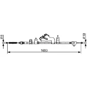 Bosch 1 987 482 657 Handremkabel