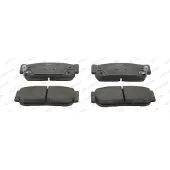 FERODO Remblokken set FDB4000 Ferodo voor o.a. SSANGYONG
