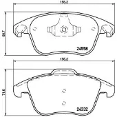 Brembo Remblokset P 61 117X