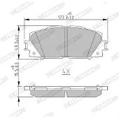 FERODO Remblokken set FDB4310 Ferodo voor o.a. LEXUS, TOYOTA