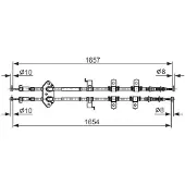 Bosch 1 987 482 896 Handremkabel
