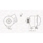 MAGNETI MARELLI 063731750010 Dynamo / Alternator