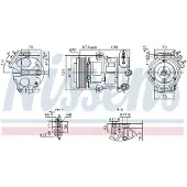 Nissens Airco-compressor 890663