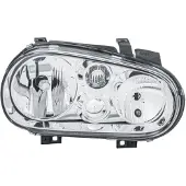 Hella Koplamp rechts 1EJ 007 700-081 Hella voor o.a. VOLKSWAGEN