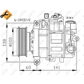 NRF Compressor, airconditioning 32263