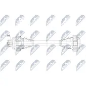 NTY NPW-AU-083 Aandrijfas
