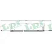 LPR C0425B Handremkabel