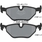 Textar Remblokset 2169103, achter