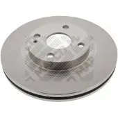 MAPCO 15529 Remschijf