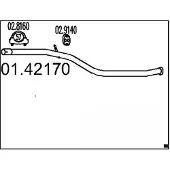 MTS 01.42170 Voorpijp