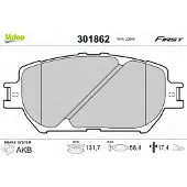 Valeo 301862 Remblokken
