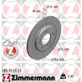 ZIMMERMANN 285.3529.20 Remschijf
