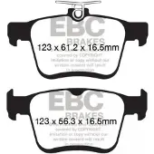 EBC Brakes DP42153R Remblokken