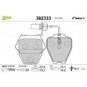 Valeo 302333 Remblokken