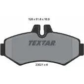 Textar Remblokset 2302101, achter