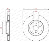 FERODO DDF2693C Remschijf