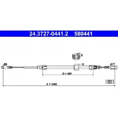 Ate Handremkabel 24.3727-0441.2 ATE voor o.a. MERCEDES-BENZ, VOLKSWAGEN