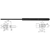METZGER 2110354 Gasveer motorkap