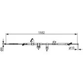 Bosch 1 987 482 567 Handremkabel