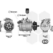 VAN WEZEL 5800K087 Aircopomp