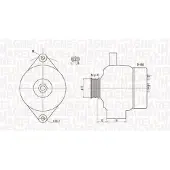 MAGNETI MARELLI 063732026010 Dynamo / Alternator