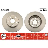 TRW DF4877 Remschijf