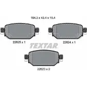 Textar Remblokset 2262301, achter