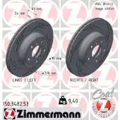 ZIMMERMANN 150.3482.53 Remschijf