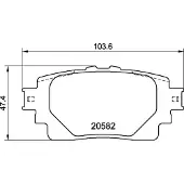 Brembo Remblokkenset, schijfrem P 83 174