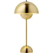 &tradition Flowerpot Vp3 Tafellamp - Tafellampen Staal Brass-Plated - 133084A268