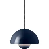 &tradition Flowerpot VP2 hanglamp groot Steel blue