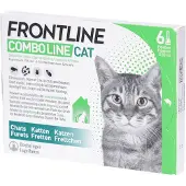 Frontline ComboLine Tegen Vlooien & Teken Voor Katten [kat] [pack Size 6 Stuks] 6 St Ampoules