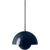 &tradition Flowerpot Vp1 Hanglamp - Hanglampen Staal Steel Blue - 133082A568