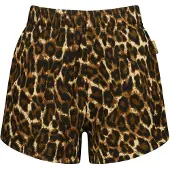 Vingino relaxed casual short met panterprint bruin Korte broek Meisjes Katoen - maat 176