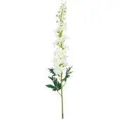 Easyplants | Kunstbloem Delphinium 79 cm wit | Zijde | Nepbloemen | wit | Onderhoudsvrij | Kant-en-klaar