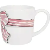 Blond Amsterdam , Even Bijkletsen: cappuccino mug 0,5l roze strik