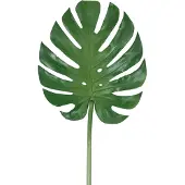 Easyplants | Kunstblad Monstera 88cm | Zijde | Nepbloemen | groen | Onderhoudsvrij | Kant-en-klaar