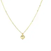 The Jewelry Collection Geelgouden Collier hart 1 4020740