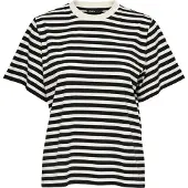 ONLY Shirt 'Livina' zwart / wit