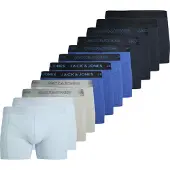 Jack & Jones Boxershorts 'JACCooper' blauw / marine / lichtblauw / grijs gemêleerd