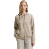 Tom Tailor Sweatvest taupe