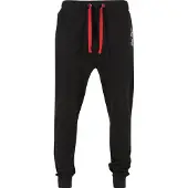 Urban Classics Broek zwart / wit