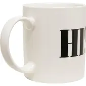 Mister tee Kop 'Hi Bye' zwart / wit