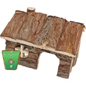 Gebr. De Boon Hamsterhuis natural puntdak 14cm