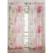 Bonprix Gordijn met bloemenprint (1 stuk) maat H/B: 145/135 cm
