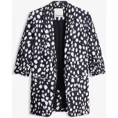 Bonprix Lange blazer van zachte scuba maat 36
