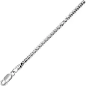 Cavill - 925 Sterling Zilveren Ketting - 45 cm - Elegant & Robuust Dames Sieraad - Fijne Tijdloze Halsketting