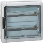 Legrand Opbouwverdeler IP65 2-rijig. 2x18MOD - Wandverdeelplaat GFI508364